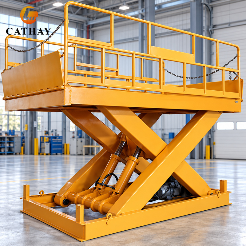 โต๊ะยกไฮดรอลิกขนาดใหญ่พิเศษแบบ - Heavy Equipment Lift บทวิจารณ์และราคา