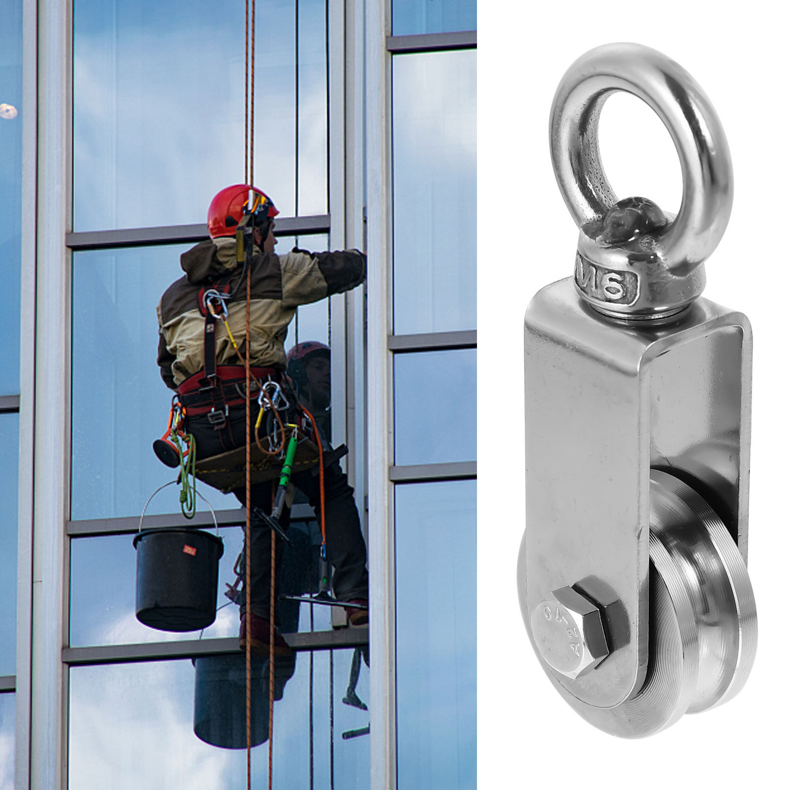 ล้อสายเคเบิลรูปตัวยู ทำจากสแตน - Heavy Equipment Lift บทวิจารณ์และราคา