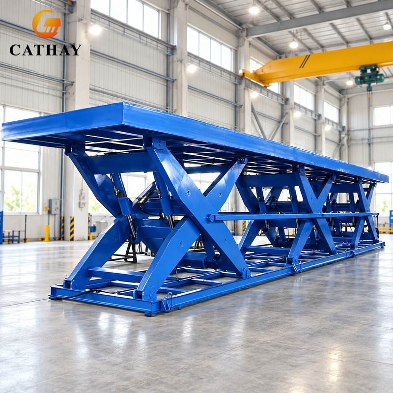 แท่นยกไฮดรอลิกแบบกรรไกรสั่งทำพ - Heavy Equipment Lift บทวิจารณ์และราคา