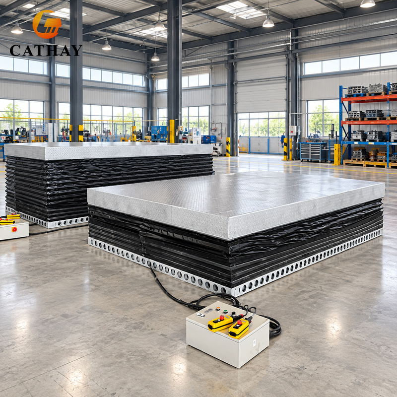 แท่นยกไฮดรอลิกแบบกรรไกรสั่งทำพ - Heavy Equipment Lift บทวิจารณ์และราคา
