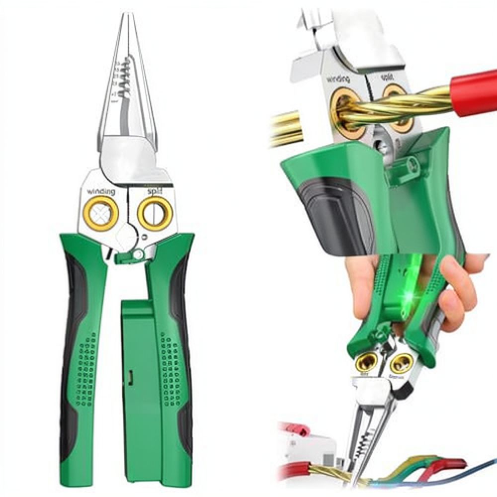 คีมปอกสายไฟอเนกประสงค์ 8-in-1  - Heavy Equipment Electrician บทวิจารณ์และราคา